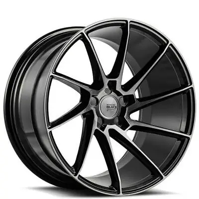 (4) 19  Staggered Savini Wheels BM15 Gloss Black W/ DDT Rims (B9) • $1748