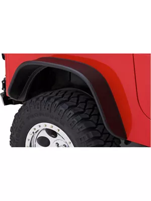 Bushwacker For 87-95 Jeep Wrangler Flat Style Flares 2pc Excludes Ren (10068-07) • $1582