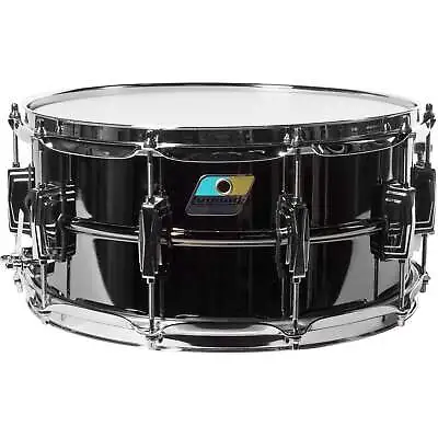 Ludwig LB417 Black Beauty 6.5x14 Snare Drum- B STOCK- • $585