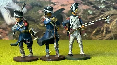 Lot Of 3 French Carabiniere Soldiers -Napoleonic Wars - Oryon Collection - Metal • $35