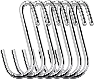 20 Pack Heavy Duty S Hooks Stainless Steel S Shaped Hooks Hanging Hangers.... • $11.99