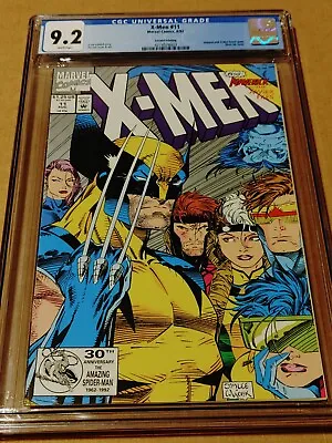 X-Men #11 CGC 9.2 WP 2nd Print Pressman Silver Logo Cover Iconic Jim Lee Artwork • $289.95