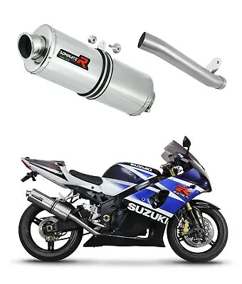 GSXR 1000 K1 - K4 2001 - 2004 Exhaust Silencer Muffler Slip-on OV DOMINATOR • $350.90