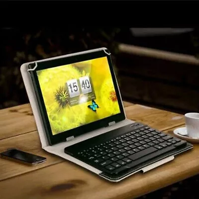 Universal Bluetooth Keyboard Stand Case Cover For 7-10 Inch Android Tablet Gift • $24.95