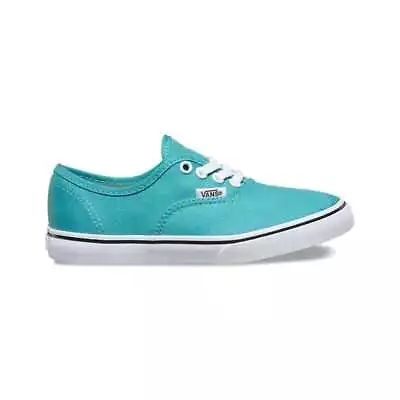 Vans Kids Authentic Lo Pro Aqua Sea True White • $59.95