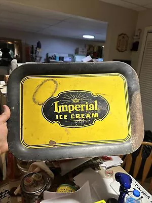 Vintage Imperial Ice Cream Tray Ice Cream Serving Tray • $59.99