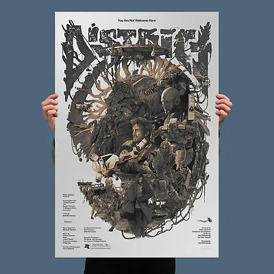 Gabz Domaradzki DISTRICT 9 Poster VARIANT Mondo 4k Art Print Weta Workshop RARE • $169.99