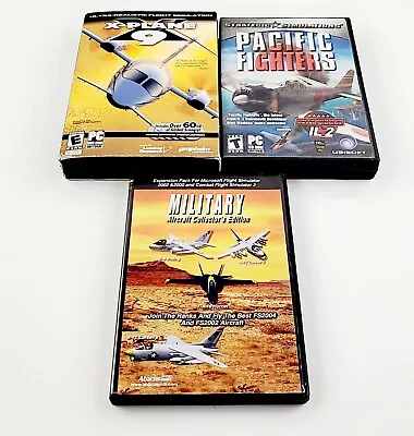 Military Aircraft Collector's Edition. Pacific Fighters. X-Plane 9 CD-ROM Games • $16.99