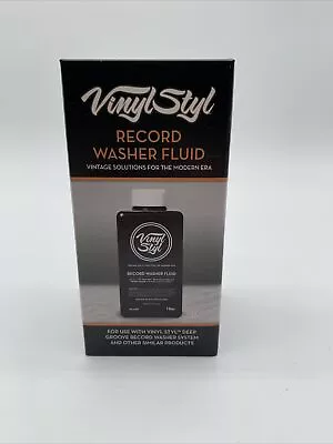 Vinyl Styl Deep Groove Record Washer Fluid Refill Cleaner  (16oz) -New- • $9.99