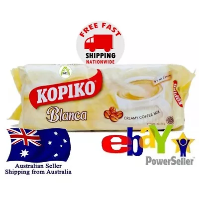 Kopiko Blanca 3 In 1 Creamy Instant Coffee Mix 30 Sachets X 30g Halal • $24.79