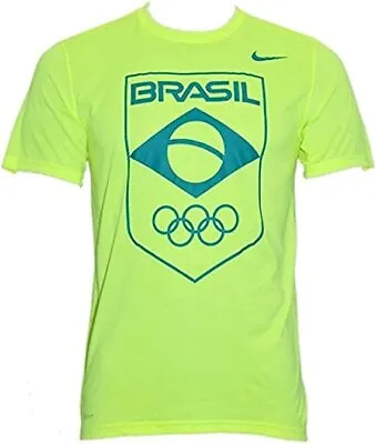 $19.99 • Buy New Mens Nike Dri-Fit Brasil T-Shirt (845722 702)-Multiple Sizes