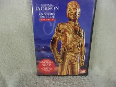 Michael Jackson - Video Greatest Hits - HIStory V. 2: On Film (DVD 1998) MINT! • $9.99