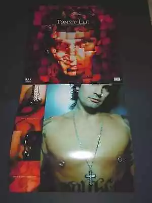 TOMMY LEE~Never A Dull Moment~Promo Poster Flat~Double Sided~12x24~Ex~2002 • $9.98