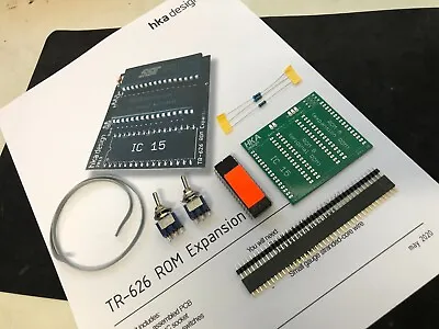 Roland TR-626 ROM Expansion COMPLETE DIY KIT TR626 • $32.99