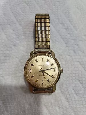 Vintage Caravelle West Germany Men’s Watch Automatic Runs • $60