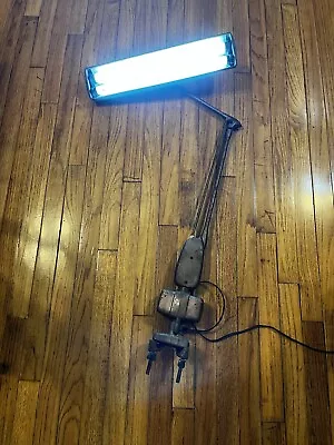 Vintage Dazor P-2124 Floating Fixture Articulating Drafting Lamp Light • $38.40