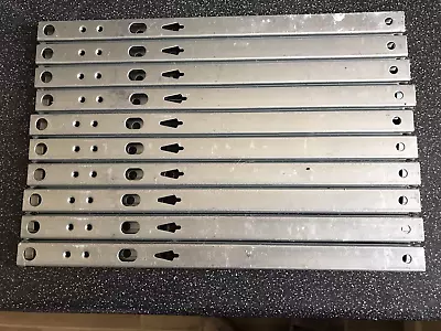 Set Of 5 Pairs Of Metal Drawer Runners For Kitchen Cabinet Drawers With Fixings • £6.99