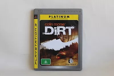 Colin Mcrae Dirt Platinum Playstation 3 Game Complete With Manual • $7.25