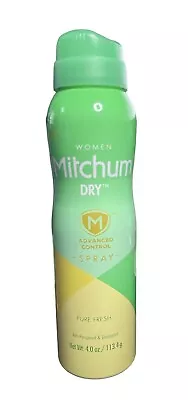 Mitchum Women Advanced Control Pure Fresh AntiPerspirant & Deodorant Spray 4 Oz • $34.98