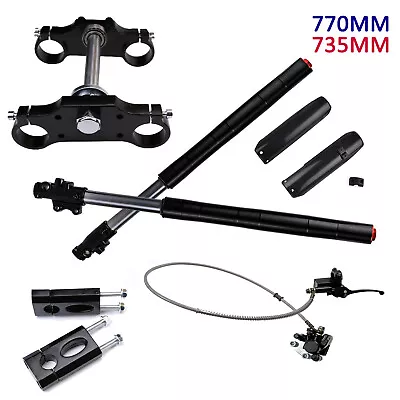 735mm Front Fork Shock For 110 125cc Pit Dirt Bike Thumpstar Atomik SSR Coolster • $151.26