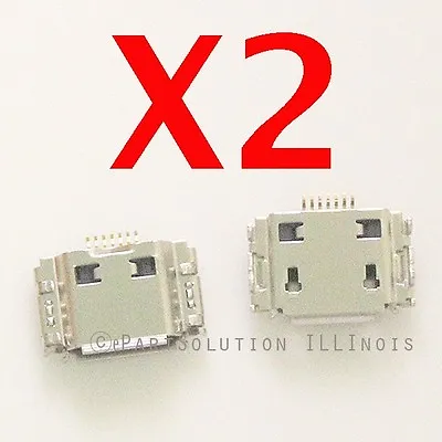 2X Samsung Galaxy T959V T959  I9000 T989 I997 Micro USB Charger Charging Port • $6.18