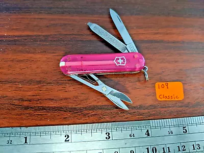 Lot Of 3 Victorinox Classic SD Swiss Army Knife 58mm - Pink • $12.95