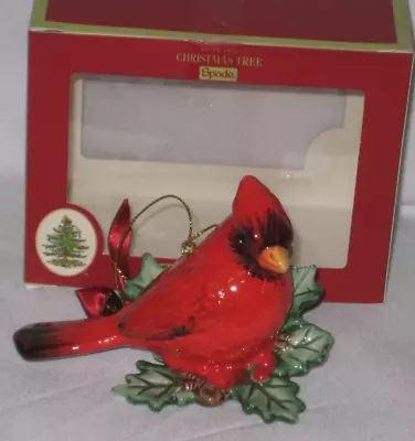 Ceramic Cardinal Christmas Ornament By Spode - Pre-Owned • $5.99