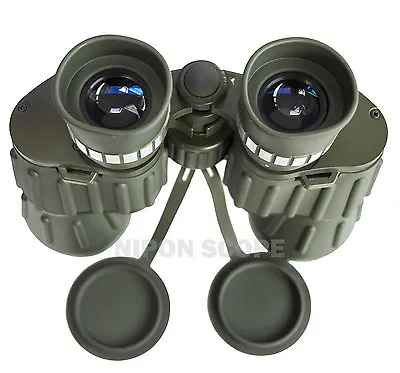 NIPON 12x50WA Military Binoculars With Extra Large Eyepieces. Wide Field Of View • £49