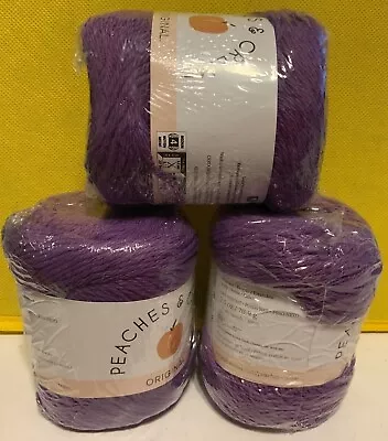 Peaches & Creme Yarn 100% Cotton - U Choose Color - Buy More U Save (2 & 2.5 Oz) • $8