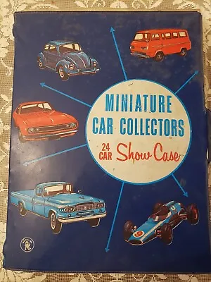 Vintage 1966 Mattel Miniature Car Collectors 24 Car Show Case No. 5024 • $22.99