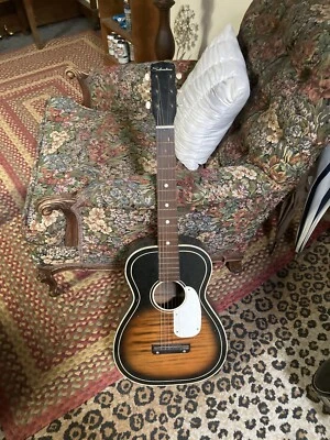 $87 • Buy Vintage 1965 Silvertone Acoustic Guitar