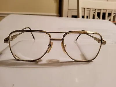 Vintage Anthony Martin Wide Wire Rimmed Eyeglasses Visor 03 Glasses • $9.99