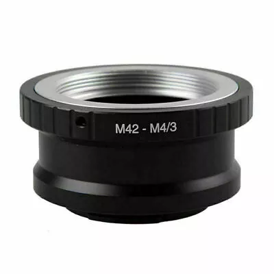 M42 Lens To Micro 4/3 M4/3 Adapter EP1 EP3 EPL1 EPL2 G1 W3 GA2X7 M42-M43 B7 C0H6 • $14.37