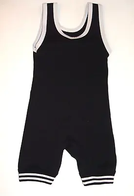 Matman Wrestling Singlet Suit Youth S Black • $21