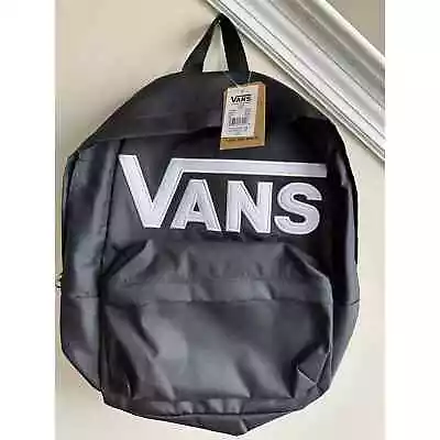 Vans Black Backpack NWT • $45