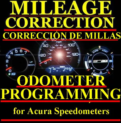 ACURA Speedometer Instrument Gauge Cluster Mileage Odometer PROGRAMMING • $89