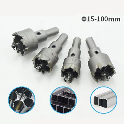 £4.07 • Buy TCT Hole Saw Tungsten Carbide Drill Bits Cutter Alloy Tool Iron Metal Driiling