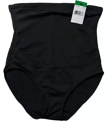 Maidenform Flexees Women's Hi-Waist Brief Firm Control Shapewear Black Size L  • $18.26