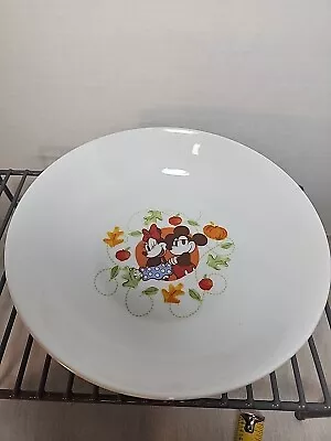 Disney Mickey Minnie Mouse Pasta Serving Bowl Cereal Dinner Fall NEW  • $16