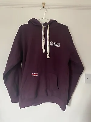 £15 • Buy University Of Bath Purple Hoodie Size Large