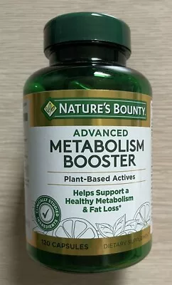 Nature's Bounty Advanced Metabolism Booster 120 Capsules Exp: 08/25 • $14.99