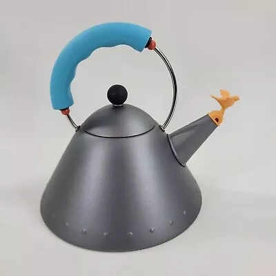 UNUSED - Michael Graves Rare Postmodern Tea Kettle For Alessi “9093 Kettle” • $475