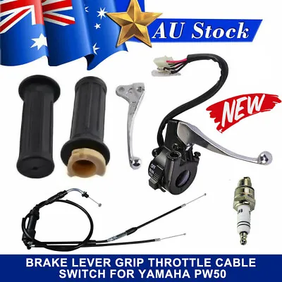 $33.64 • Buy Brake Grip Throttle Cable Peewee Pw 50 Switch Spark Plug For Yamaha Pw50 Py50