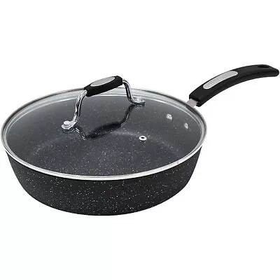 £20.90 • Buy New Scoville Neverstick 26cm Saute Pan With Lid 5x Stronger NonStick PFOA Free