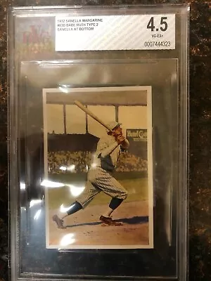 Babe Ruth 1932 Sanella!   • $11600