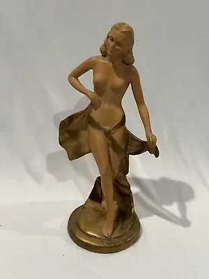 1930/40’s Chalkware Figural Statue 15” Tall • $250