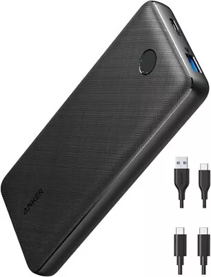 Anker Power Bank USB-C Portable Charger 20000mAh For Phone/Samsung/iPad Pro • £28.99