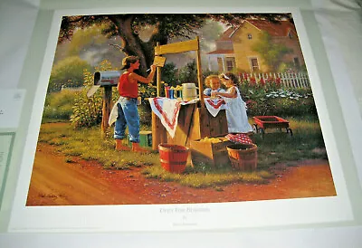 1999 Print Open For Business Mark Keathley No 83/750 Signed COA Good Cond 23/26 • $100