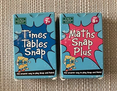 Times Table Snap And Maths Snap Plus Learning Resources • £5