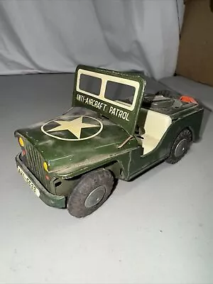 Friction Army Anti-Aircraft Patrol Jeep Wrangler Green • $15.38